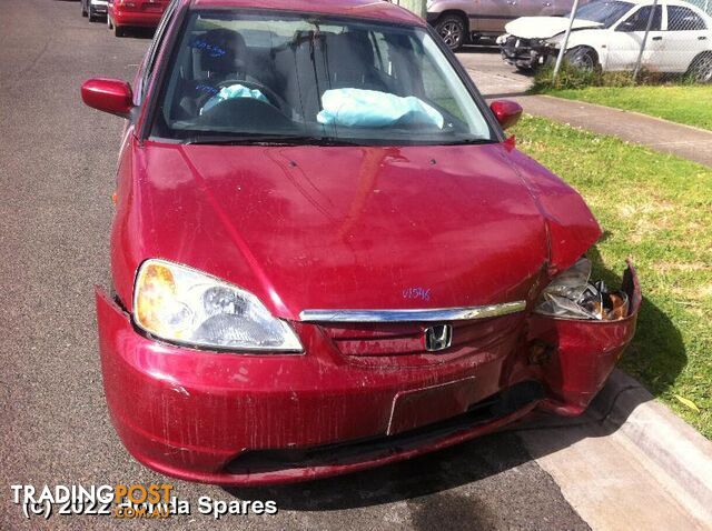 2002 HONDA - CIVIC Right Rear Side Glass