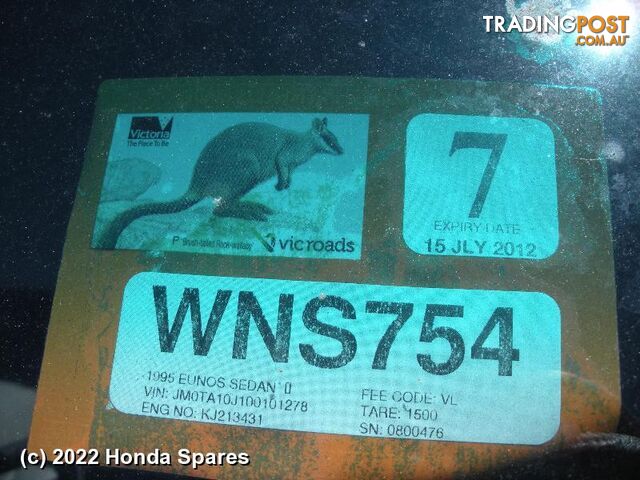 1995 MAZDA - EUNOS Right Indicator/Fog/Side