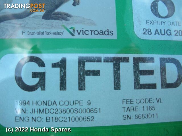 Abs Sensor 1994 HONDA INTEGRA