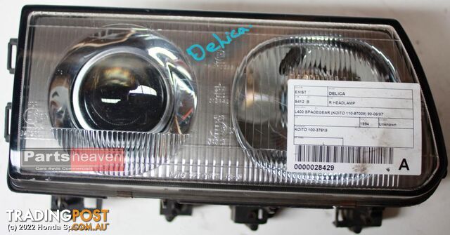 1994 MITSUBISHI - DELICA Right Headlamp