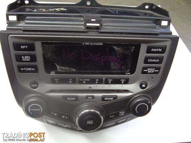 2004 HONDA - ACCORD Radio/Cd/Dvd/Sat/Tv