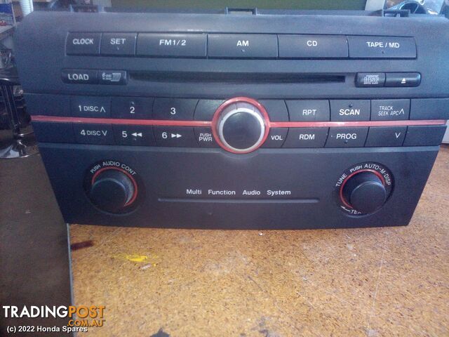 2007 MAZDA - 3 Radio/Cd/Dvd/Sat/Tv