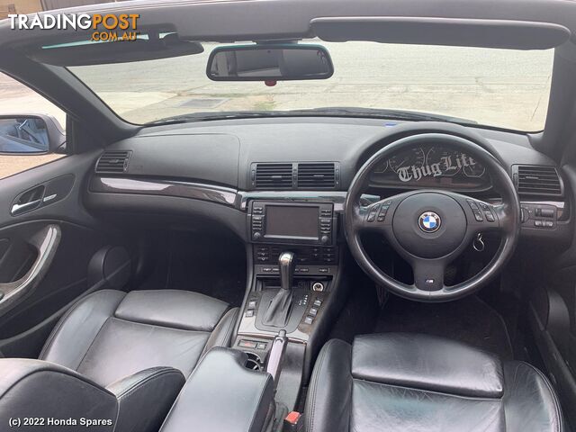 Console 2006 BMW 3 SERIES