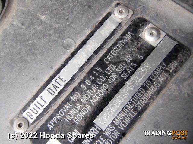 Door/Boot/Gate Lock 2004 HONDA ACCORD