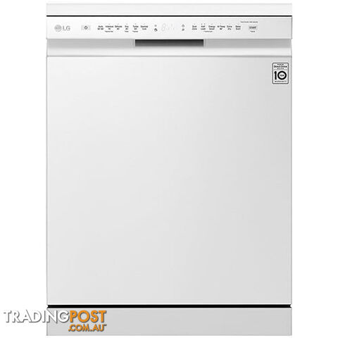 LG 14 Place QuadWash Dishwasher in White Finish XD5B14WH - XD5B14WH - 47kg
