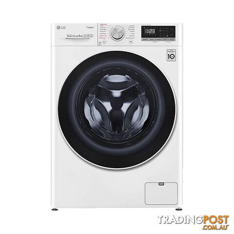 LG 9kg Front Load Washing Machine with Steam WV5-1409W - WV5-1409W - 70kg