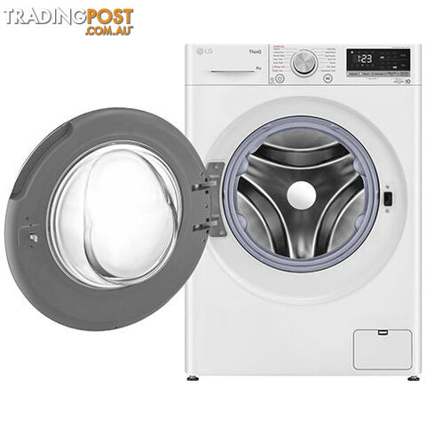 LG 8kg Front Load Washing Machine WV5-1208W - WV5-1208W - 64kg