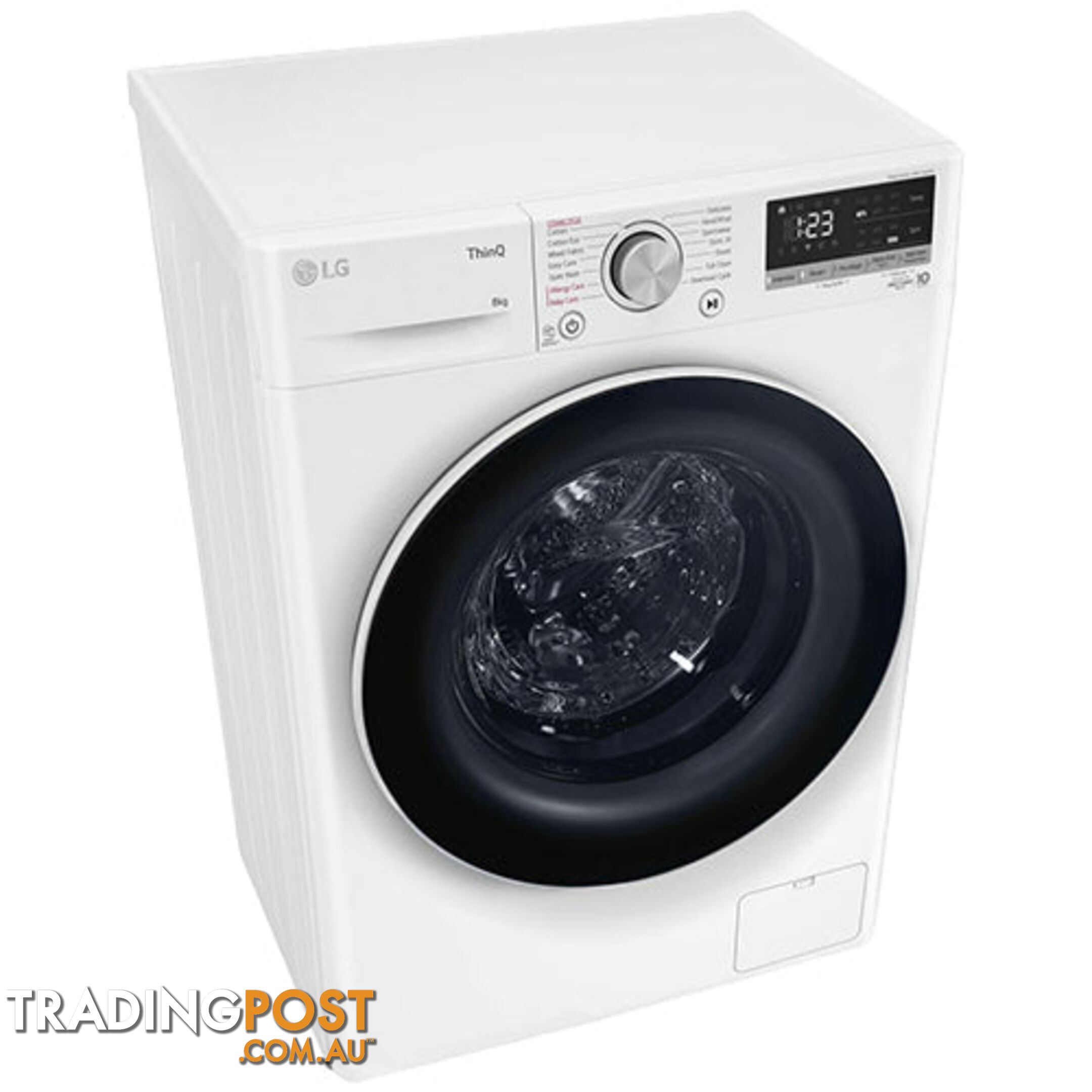 LG 8kg Front Load Washing Machine WV5-1208W - WV5-1208W - 64kg