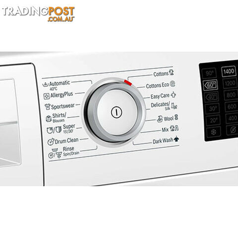 Bosch Series 6 8kg Front Load Washing Machine with i-DOS WAT28620AU - WAT28620AU - 83kg - photo 4 of 5