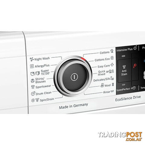 Bosch Series 8 10kg Front Load Washing Machine WAX32M41AU - WAX32M41AU - 81.9kg - photo 5 of 5