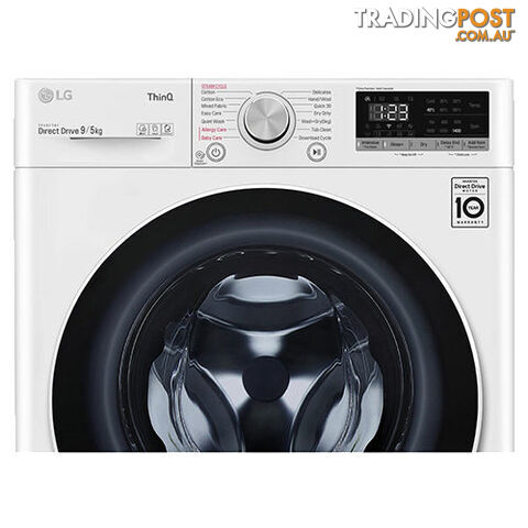 LG 9kg/5kg Washer Dryer Combo WVC5-1409W - WVC5-1409W - 77kg - photo 5 of 5