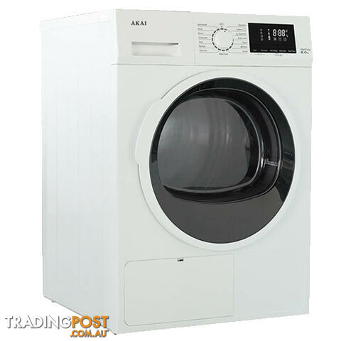Akai 8kg Heat Pump Dryer AK-HPD8S - AK-HPD8S - 48kg - photo 3 of 4