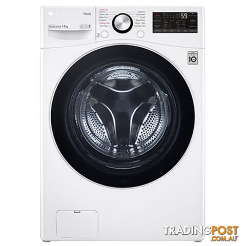 LG 14kg Front Load Washing Machine WXL-1014W - WXL-1014W - 83kg