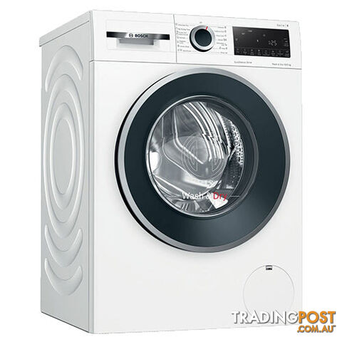 Bosch 10kg/5kg Series 6 Washer Dryer Combo WNA254U1AU - WNA254U1AU - 81kg