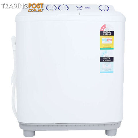 Haier XPB60-287S 6kg Top Load Twin Tub Washing Machine - XPB60-287S - 32kg