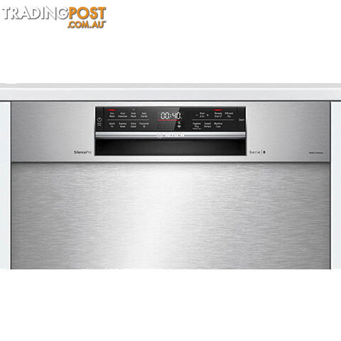Bosch Serie 8 Under Bench Dishwasher SMU8EDS01A - SMU8EDS01A - 45.8kg - photo 3 of 3