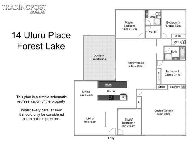 14 Uluru Place FOREST LAKE QLD 4078