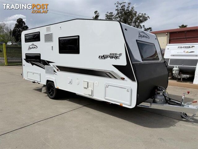 2026 AVAN Aspire 555 555-6 Hard top BUNK Caravan