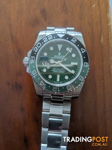 Right handed wrist watch