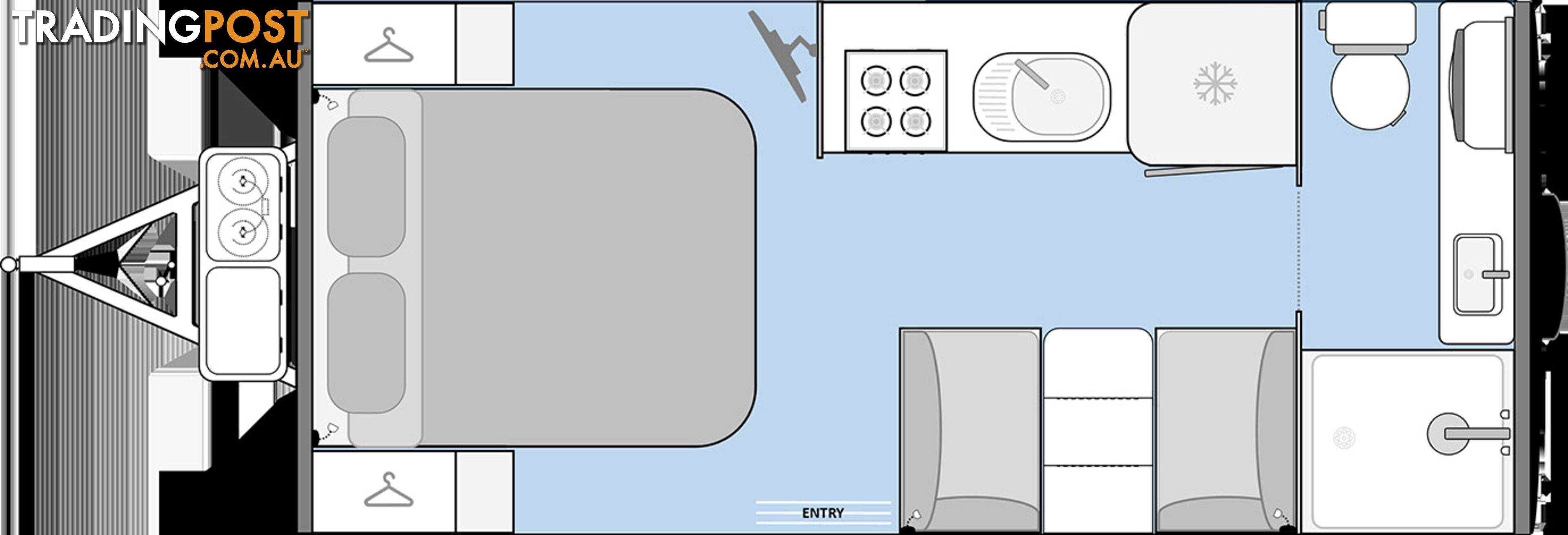 MANTA RAY 16 FT ENSUITE