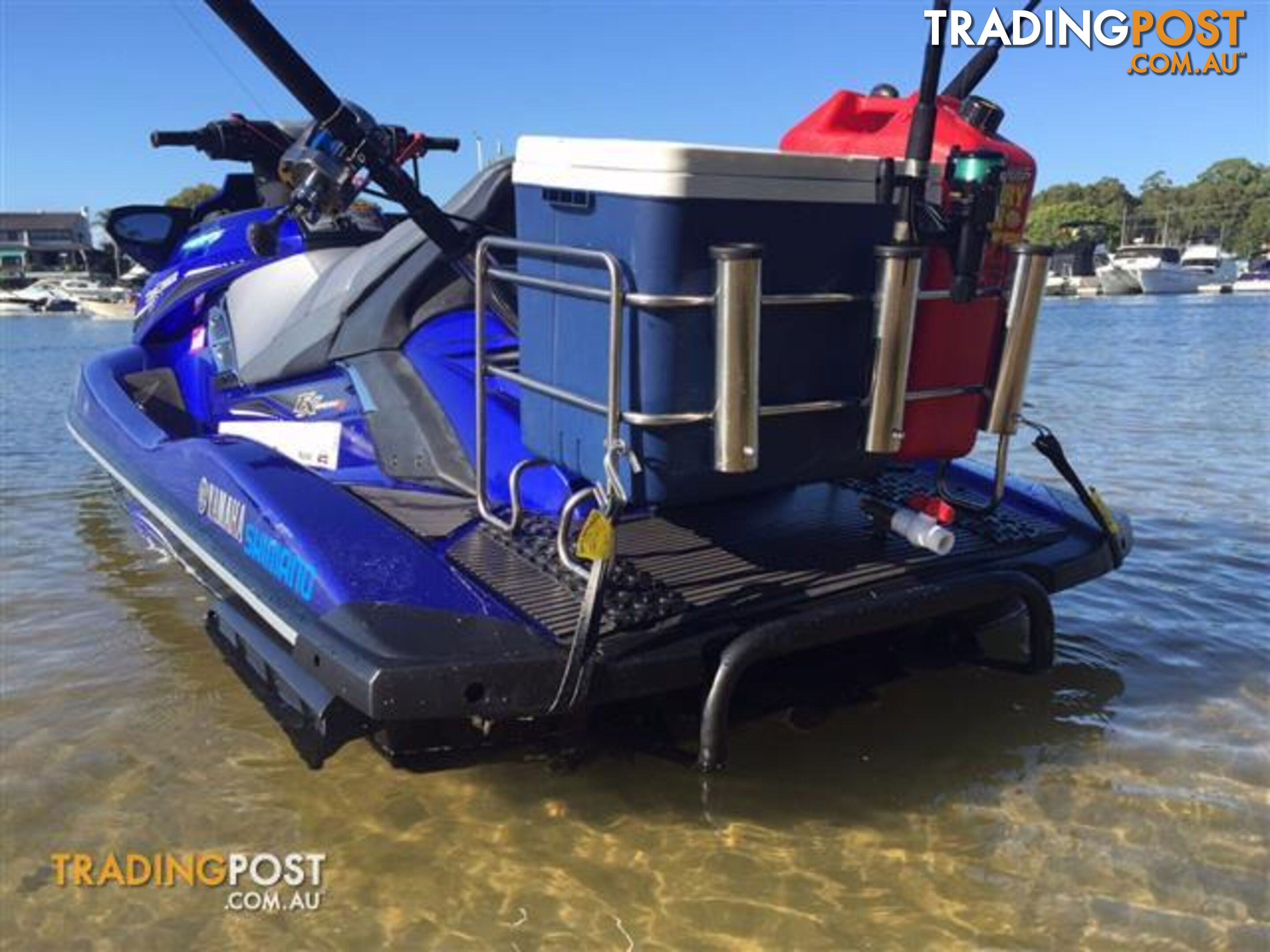 Jet Ski Fishing Rack