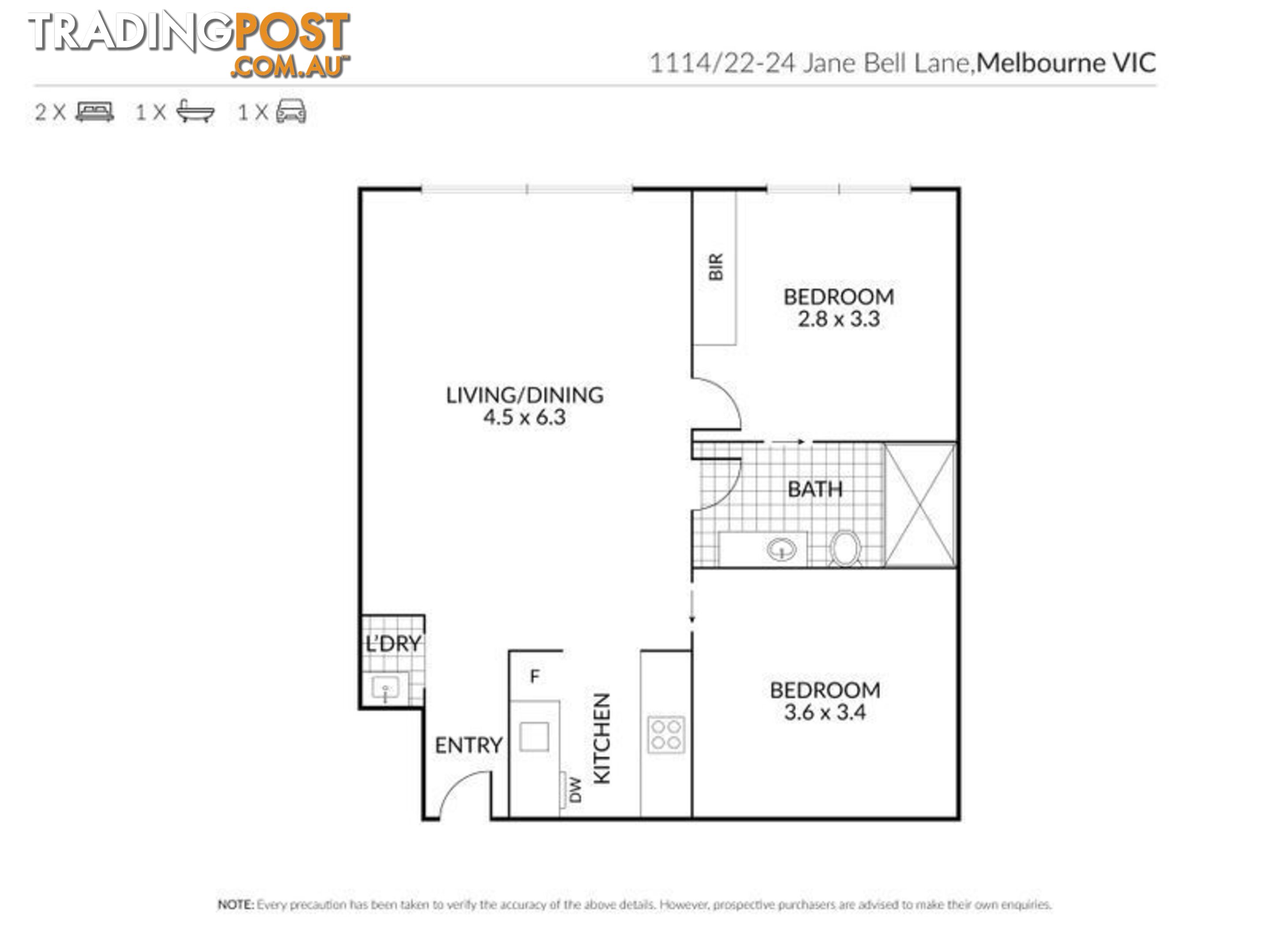 1114/22-24 Jane Bell Lane MELBOURNE VIC 3000