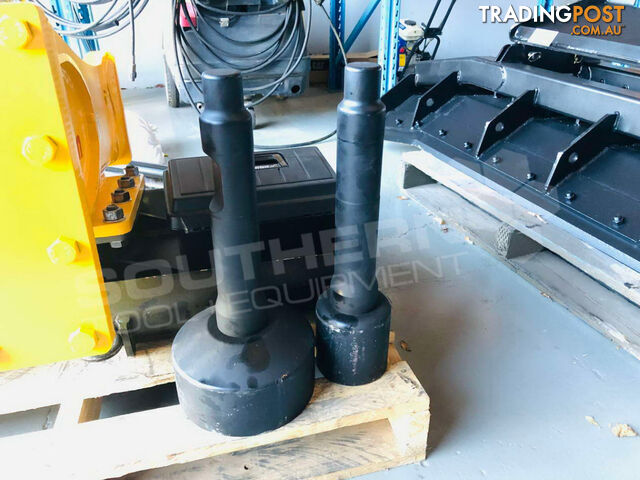 UBT40S Post Driving Hydraulic Hammer Silenced type Suit Skid Steer loader 