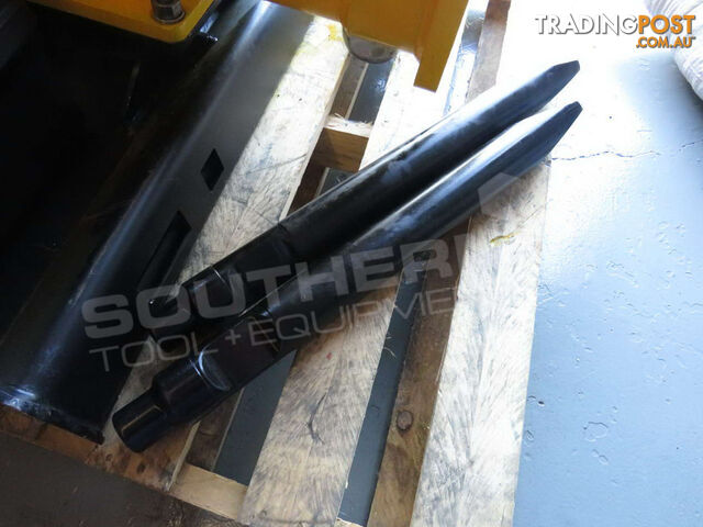 UBT40S Post Driving Hydraulic Hammer Silenced type Suit Skid Steer loader 