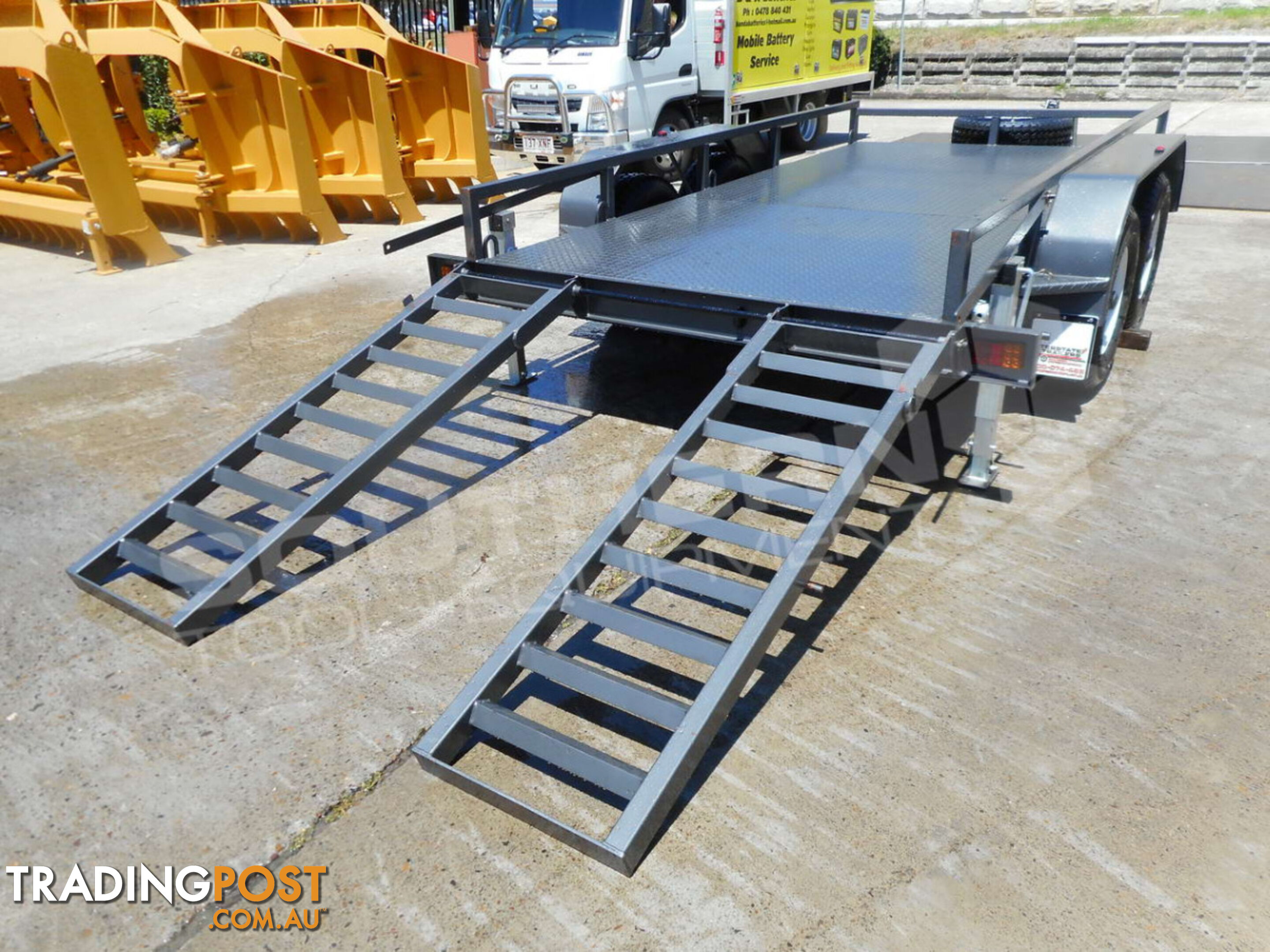 Interstate Trailers - 3.5 TON Plant Trailer suit Bobcats & Excavators