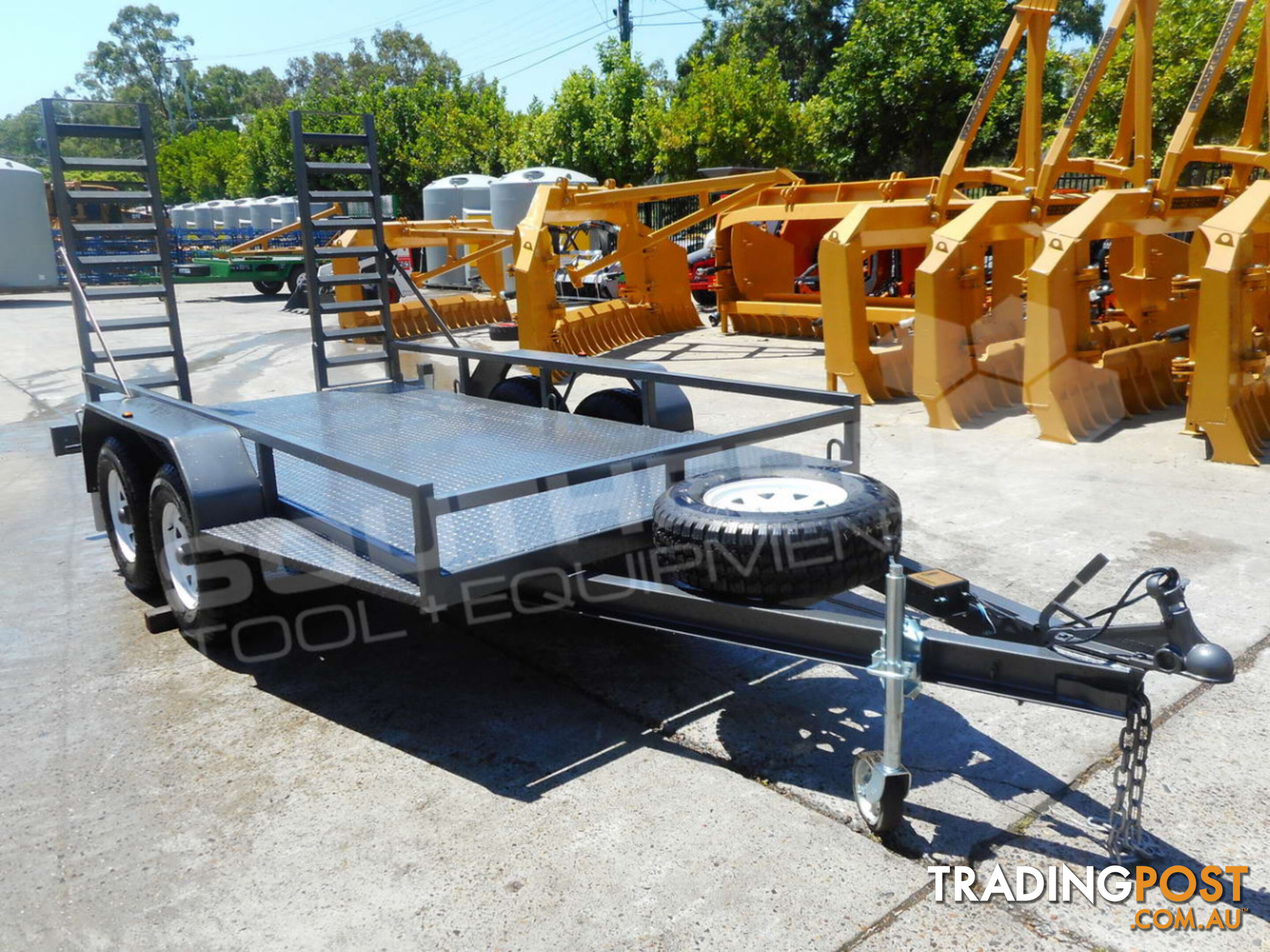 Interstate Trailers - 3.5 TON Plant Trailer suit Bobcats & Excavators