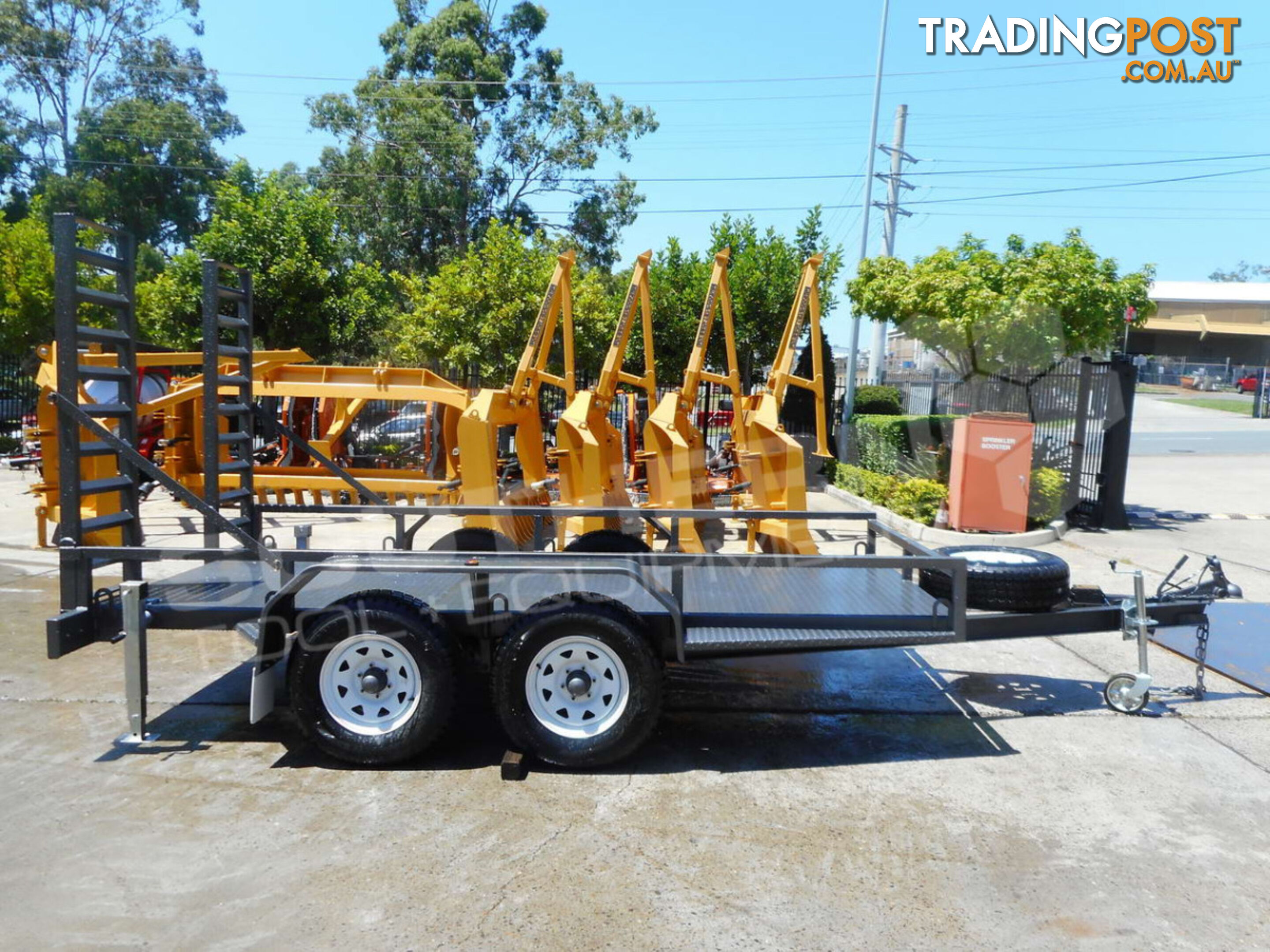 Interstate Trailers - 3.5 TON Plant Trailer suit Bobcats & Excavators