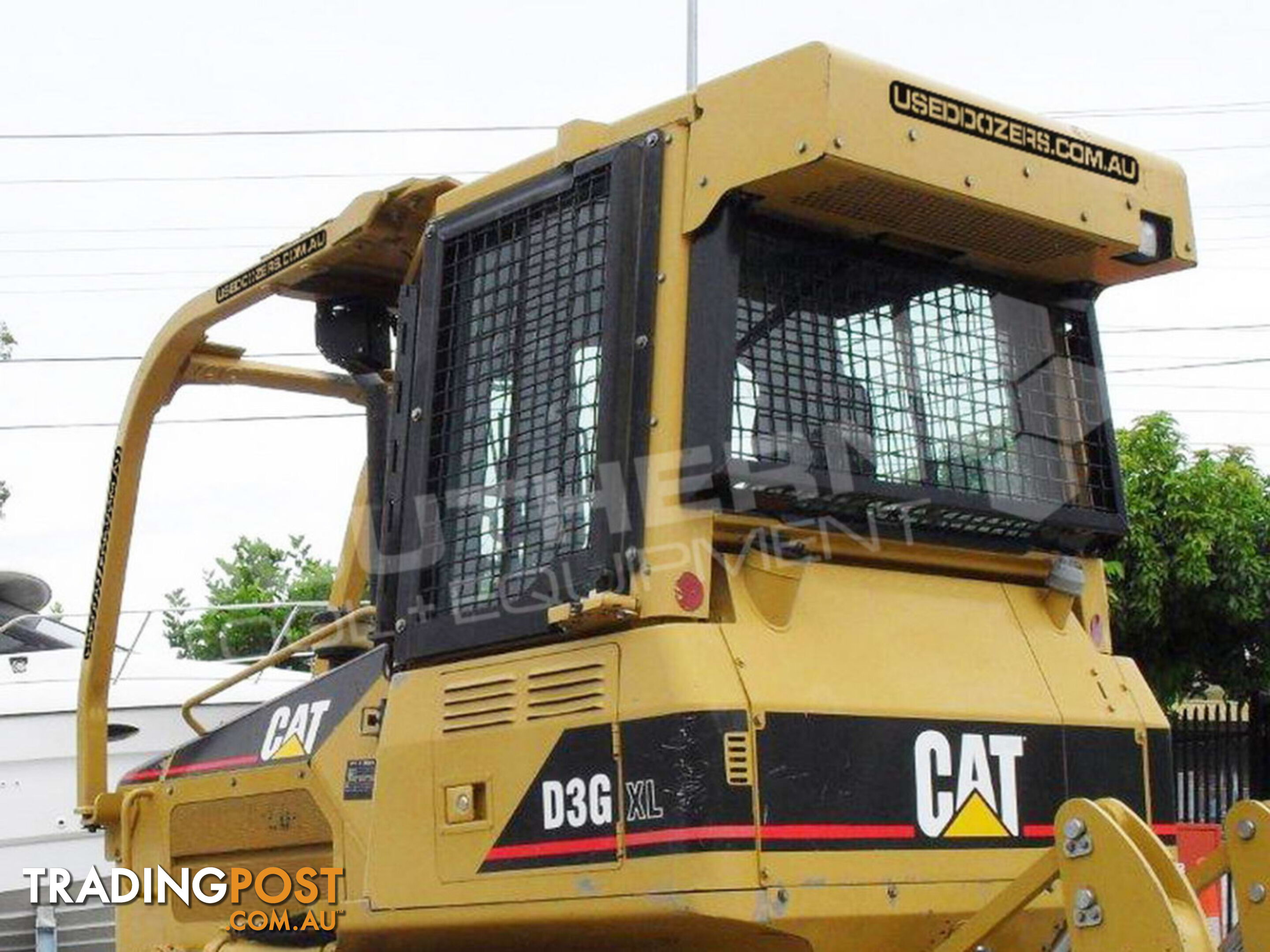 Caterpillar D3G Dozers Screens & Sweeps / CAT D3 Forestry guard 