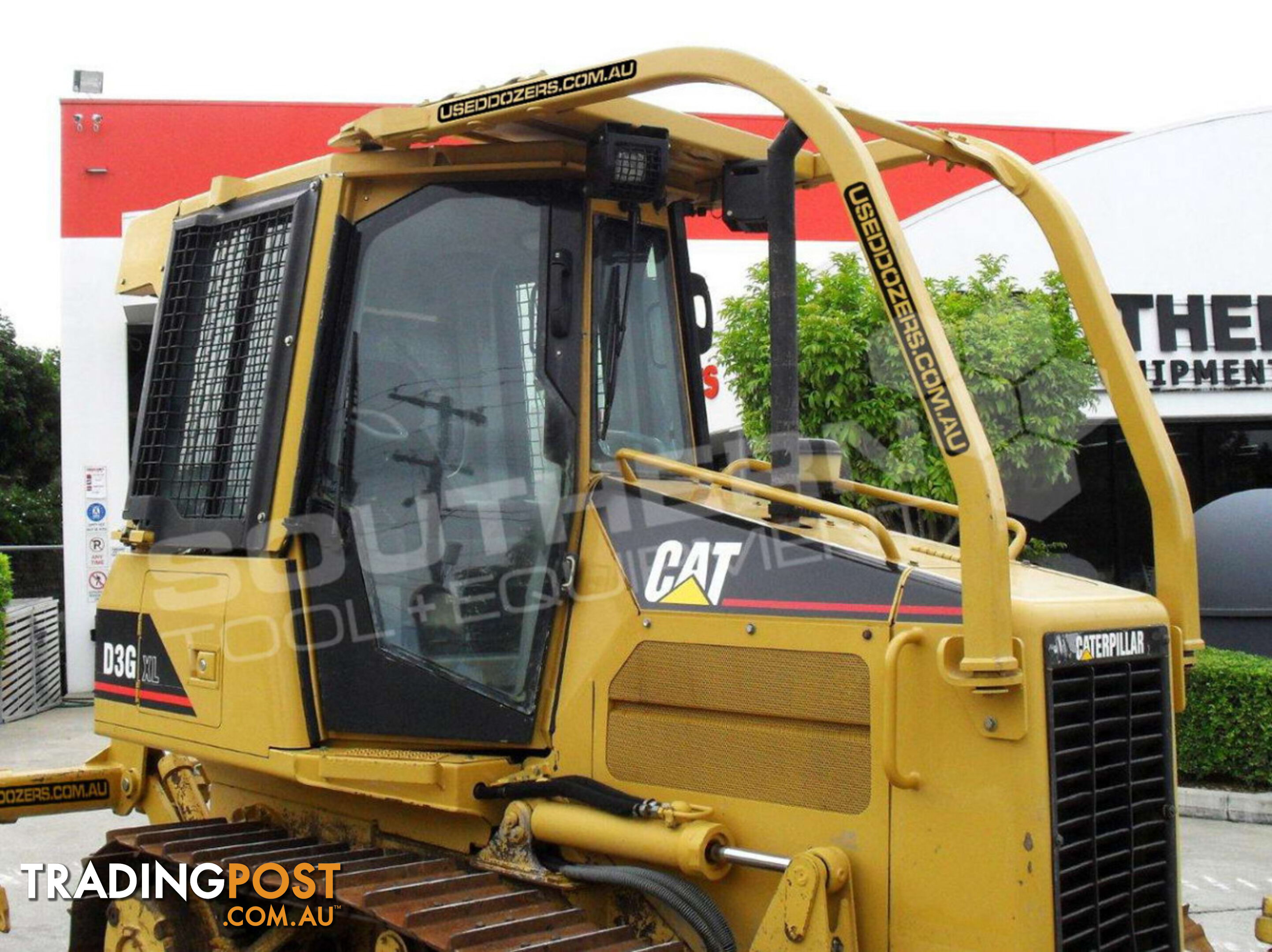 Caterpillar D3G Dozers Screens & Sweeps / CAT D3 Forestry guard 