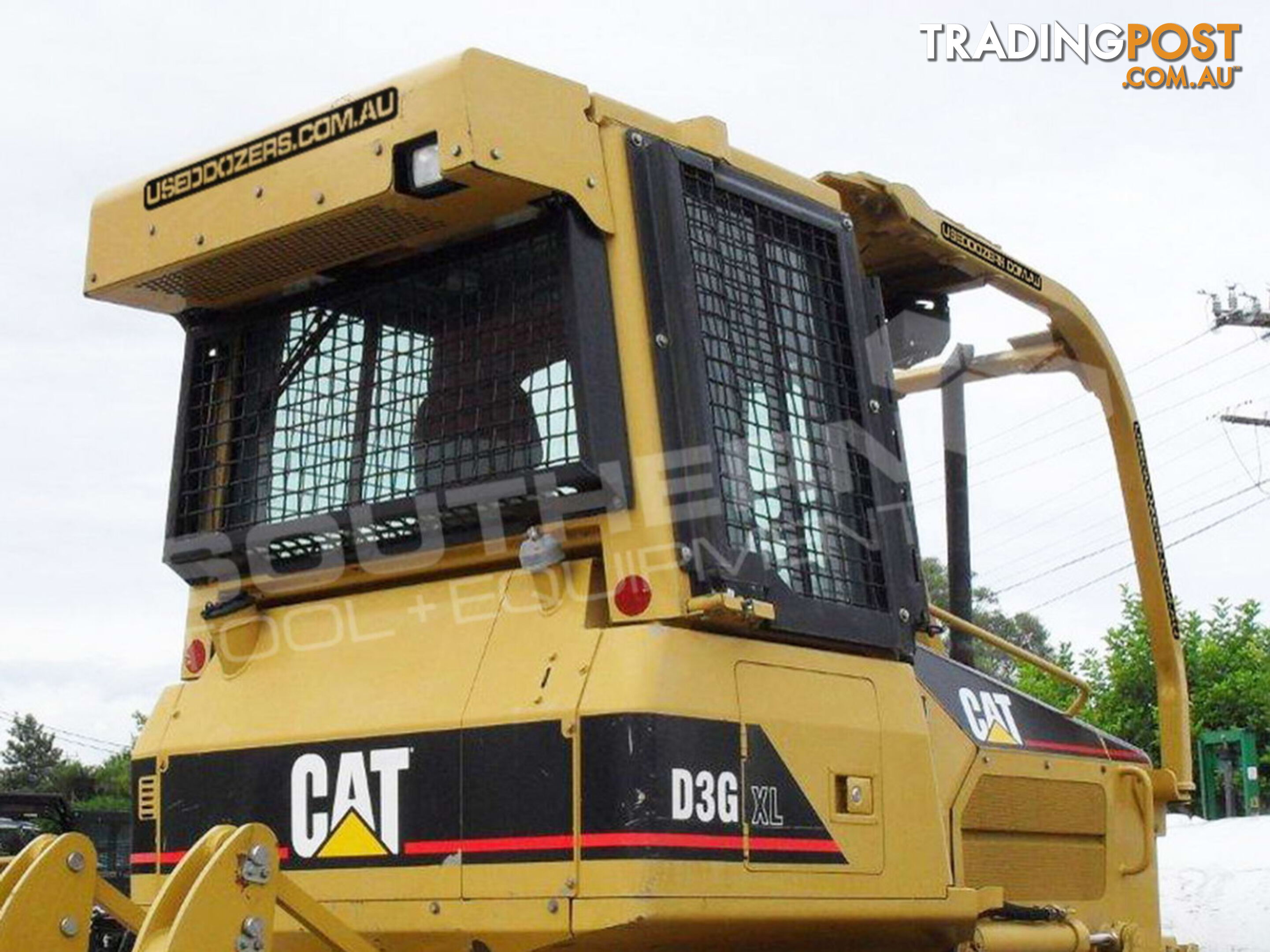 Caterpillar D3G Dozers Screens & Sweeps / CAT D3 Forestry guard 