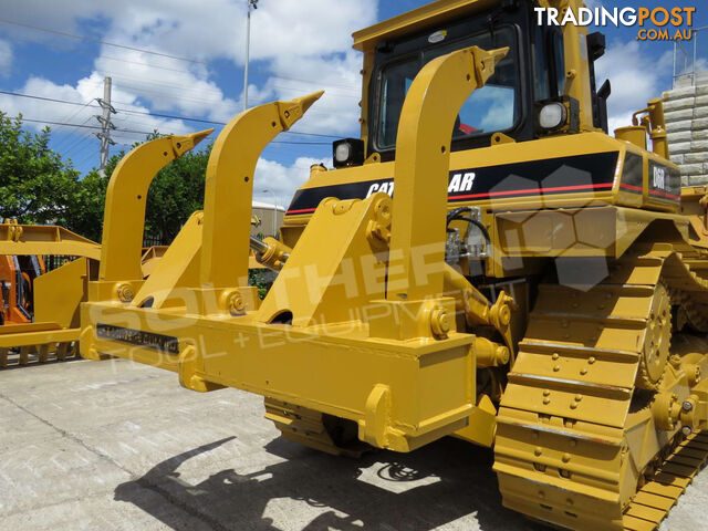 Caterpillar D6R XL Bulldozer with Stick Rake & Tree Spear 