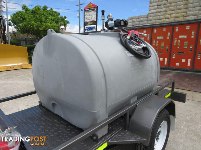  Trailer 1200L Diesel Fuel Tank 12V 85L/PM High flow pump 
