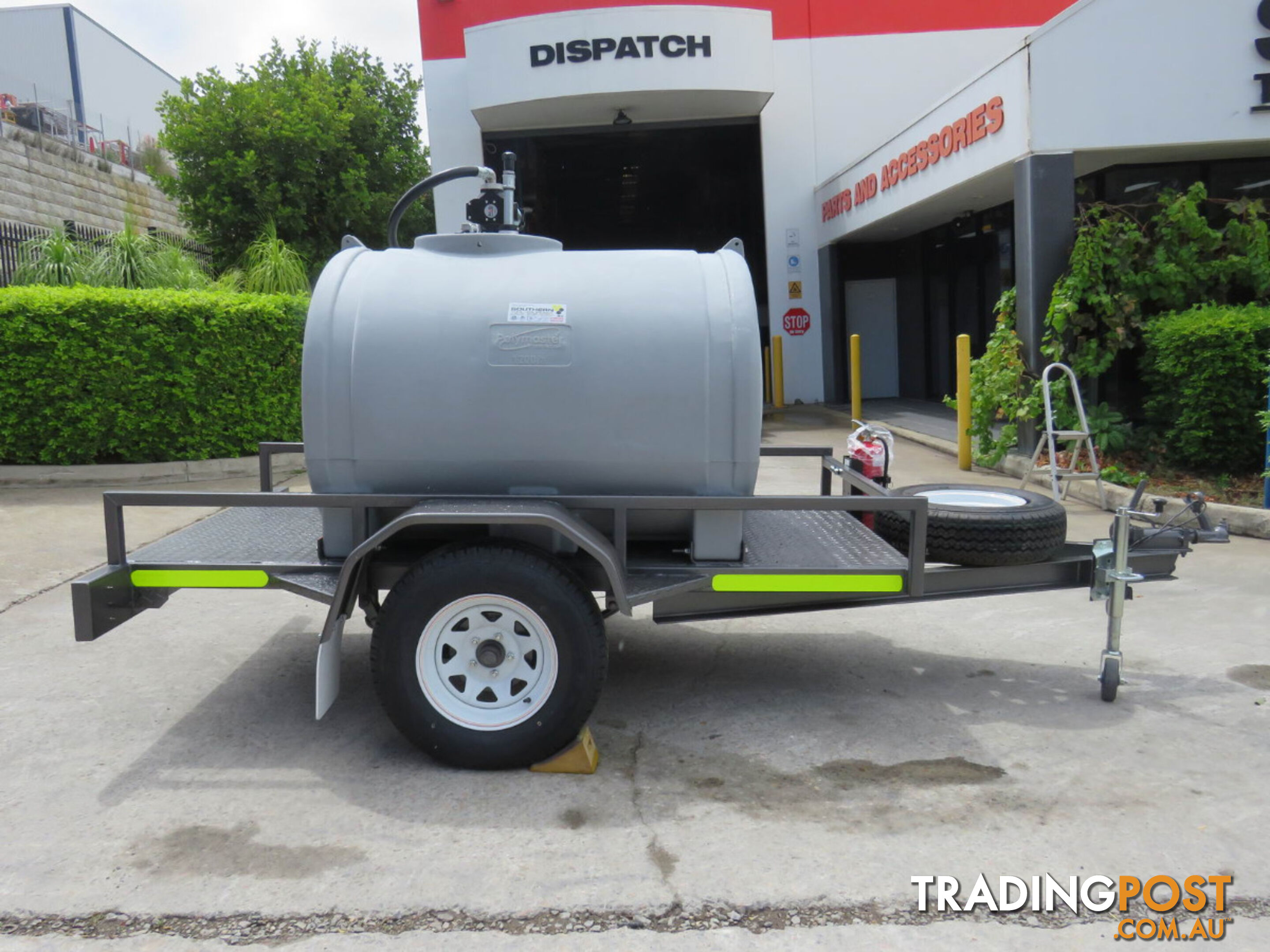  Trailer 1200L Diesel Fuel Tank 12V 85L/PM High flow pump 