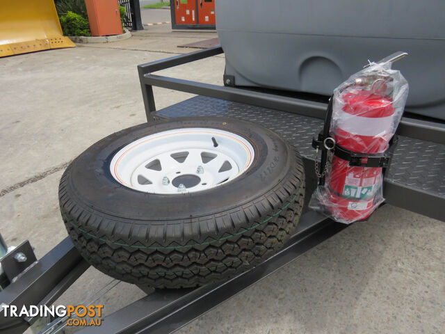  Trailer 1200L Diesel Fuel Tank 12V 85L/PM High flow pump 