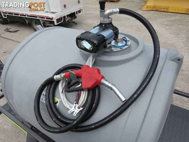  Trailer 1200L Diesel Fuel Tank 12V 85L/PM High flow pump 