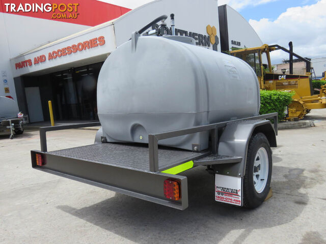  Trailer 1200L Diesel Fuel Tank 12V 85L/PM High flow pump 