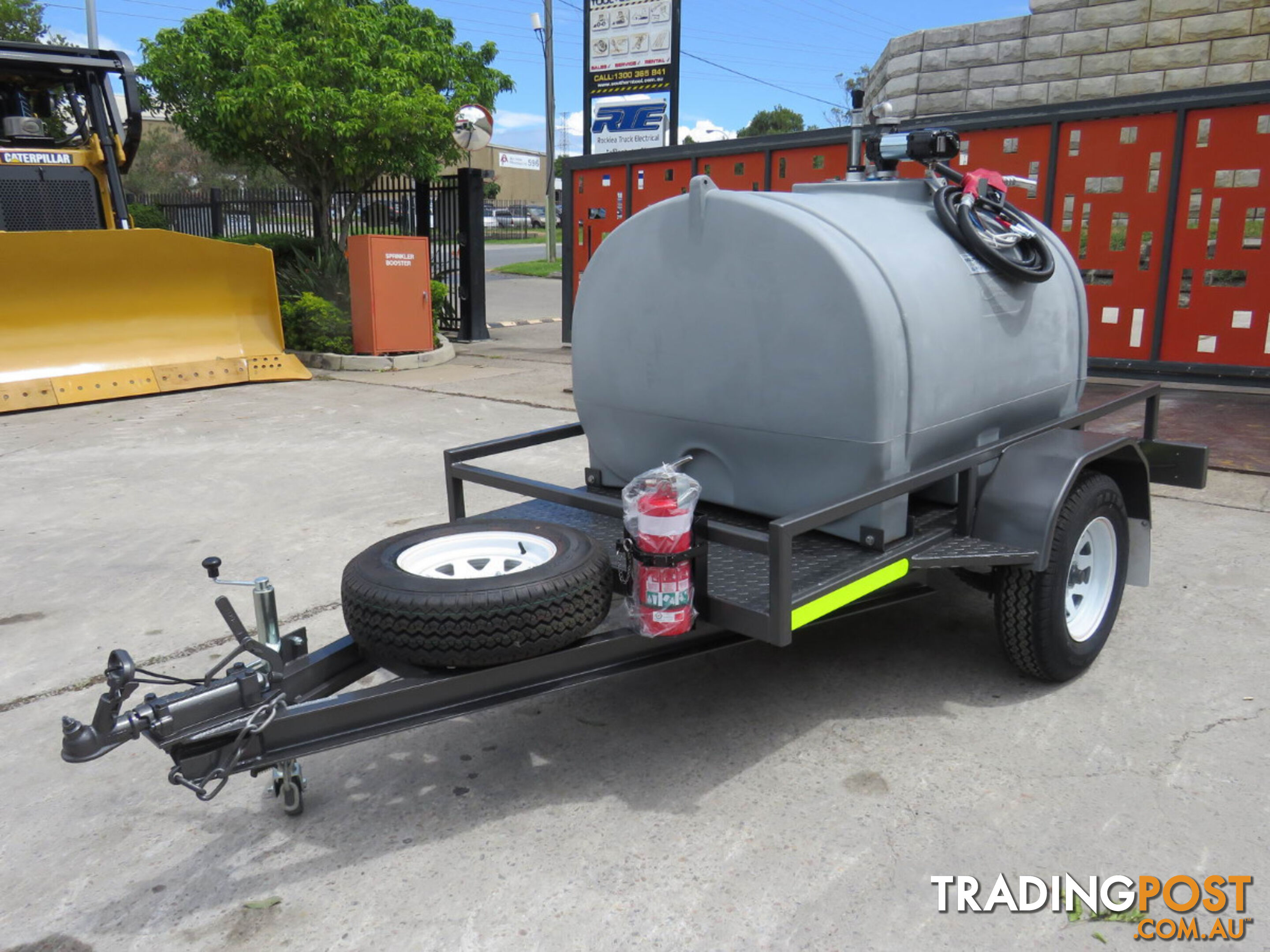  Trailer 1200L Diesel Fuel Tank 12V 85L/PM High flow pump 