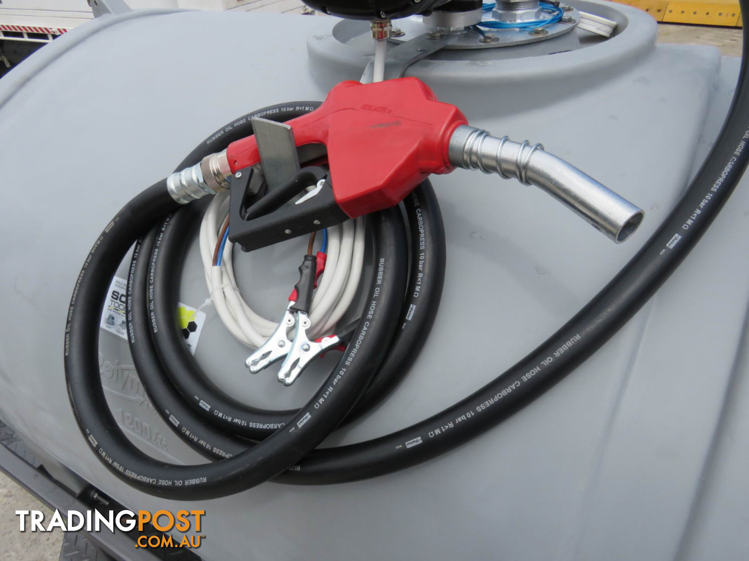  Trailer 1200L Diesel Fuel Tank 12V 85L/PM High flow pump 