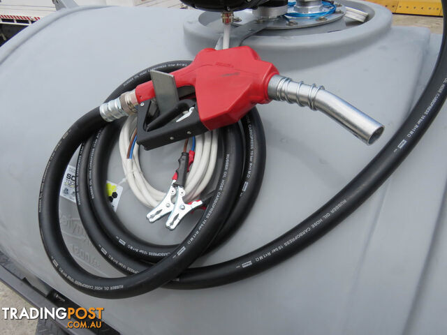  Trailer 1200L Diesel Fuel Tank 12V 85L/PM High flow pump 