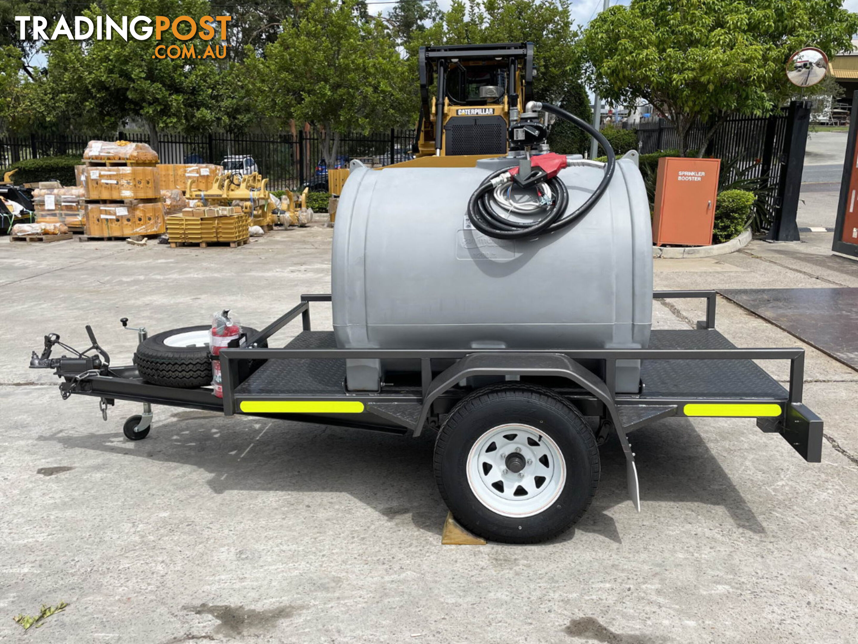  Trailer 1200L Diesel Fuel Tank 12V 85L/PM High flow pump 