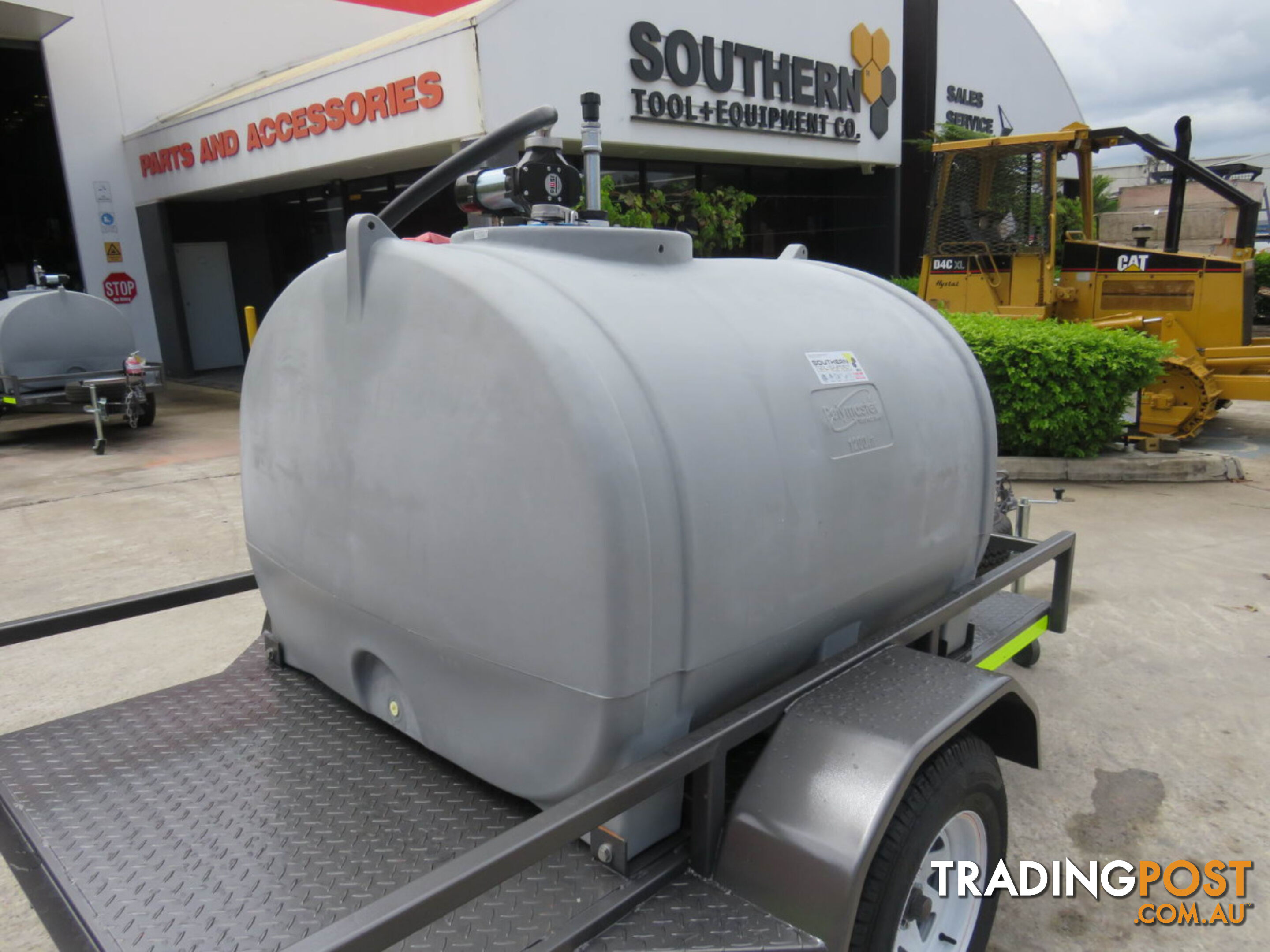  Trailer 1200L Diesel Fuel Tank 12V 85L/PM High flow pump 