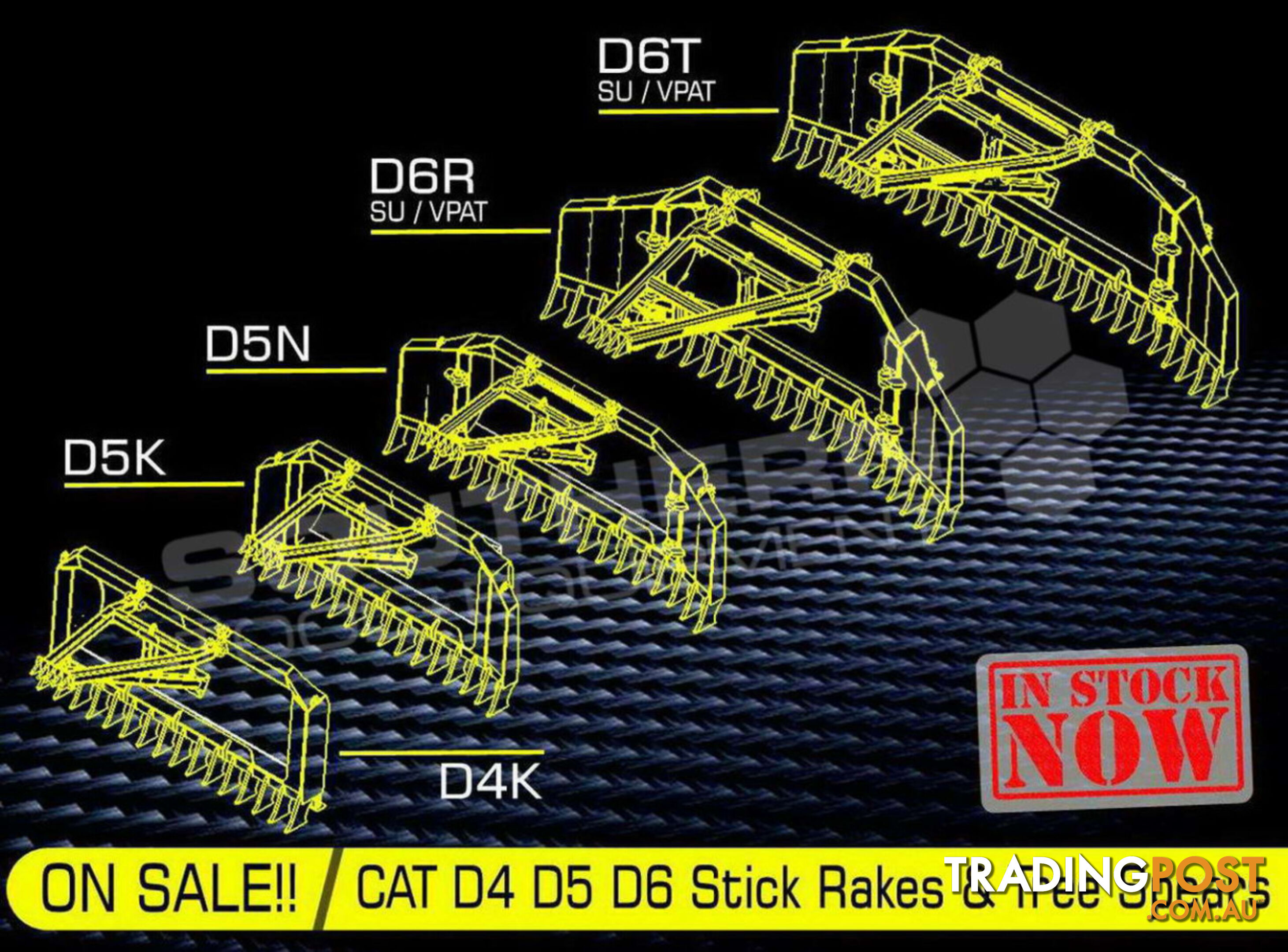 CATERPILLAR D6R XL dozer SU Blade