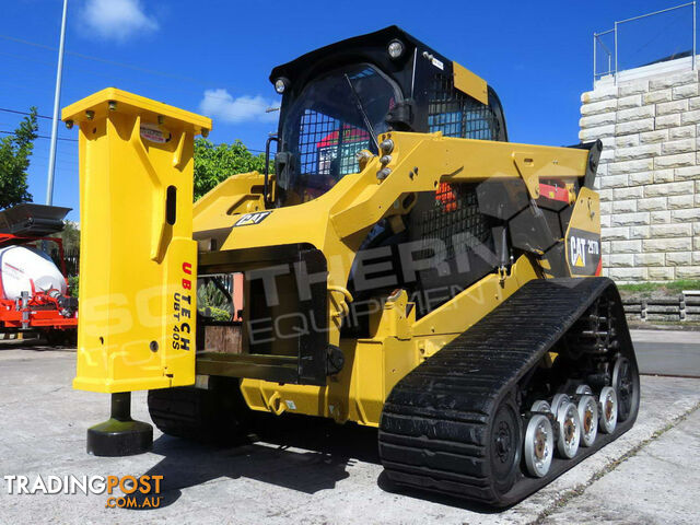  UBTECH Hydraulic Post Driving Silenced Hammer UBT40S Skid Steer Loader 