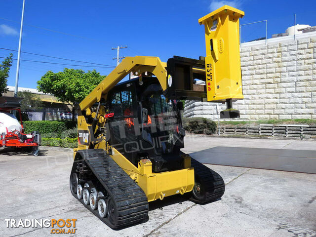  UBTECH Hydraulic Post Driving Silenced Hammer UBT40S Skid Steer Loader 