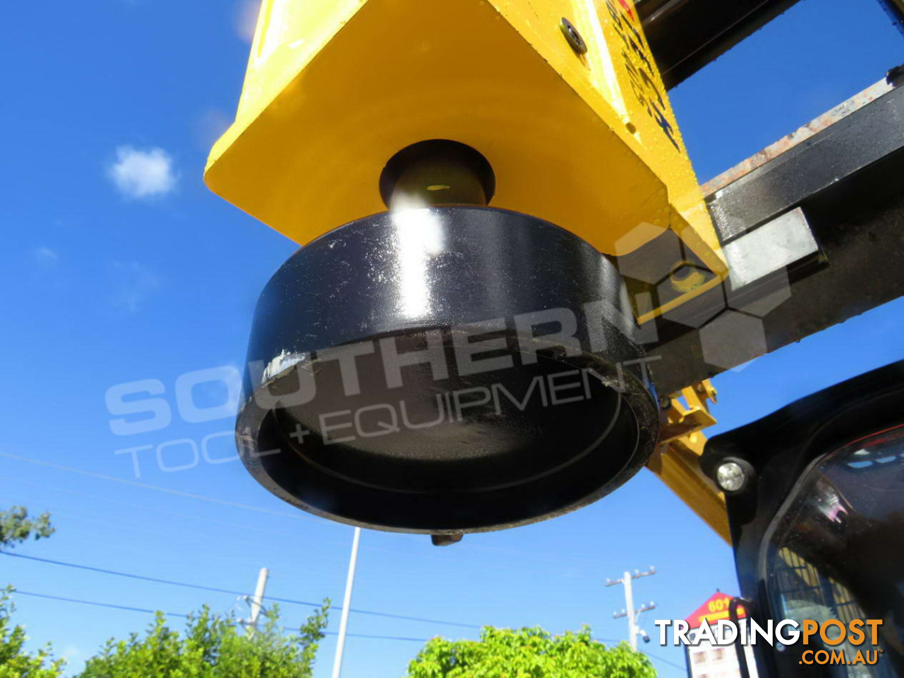  UBTECH Hydraulic Post Driving Silenced Hammer UBT40S Skid Steer Loader 