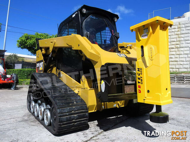  UBTECH Hydraulic Post Driving Silenced Hammer UBT40S Skid Steer Loader 